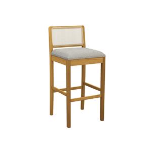 Suede mescla Cinza/Branco c/ tela bege