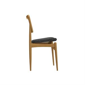 Linho mescla Preto/Branco c/ tela chumbo