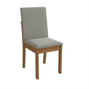 Suede mescla Cinza/Branco