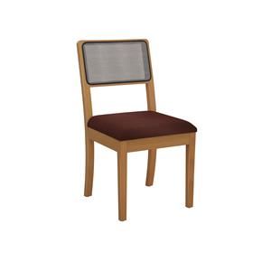 Bouclé Telha c/ tela chumbo