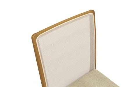 Bouclé Bege c/ tela bege