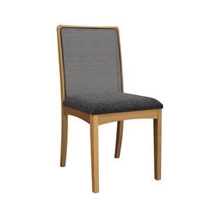 Linho mescla Preto/Branco c/ tela chumbo