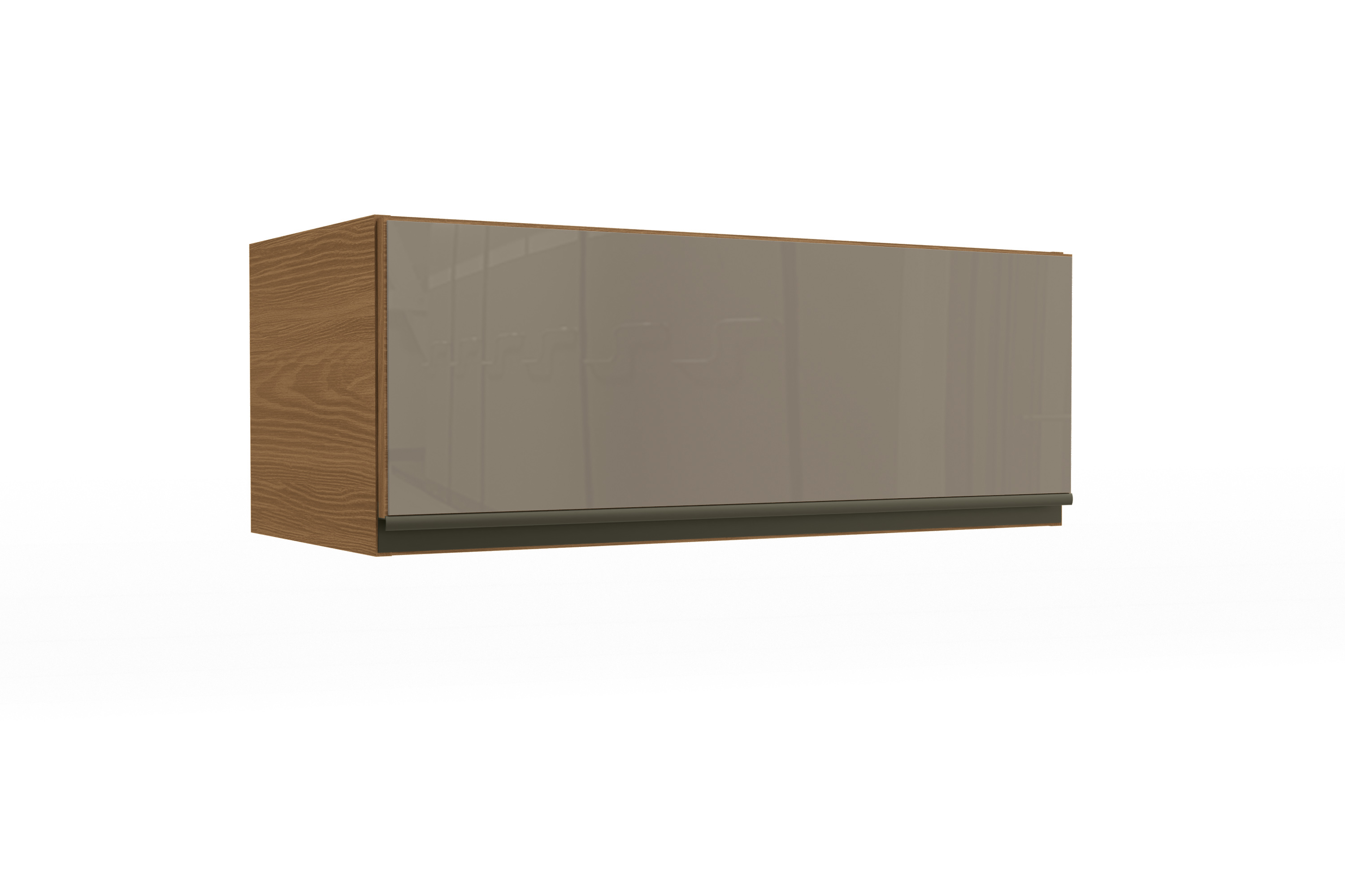 Aéreo basculante 1 porta c/ vidro 80cm G770