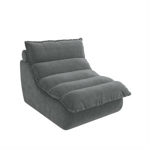 Veludo cinza Titanio