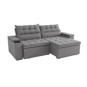 Veludo cinza Titanio