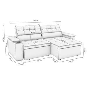 Suede mescla Grafite