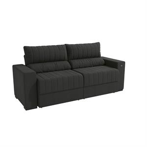 Suede mescla Grafite