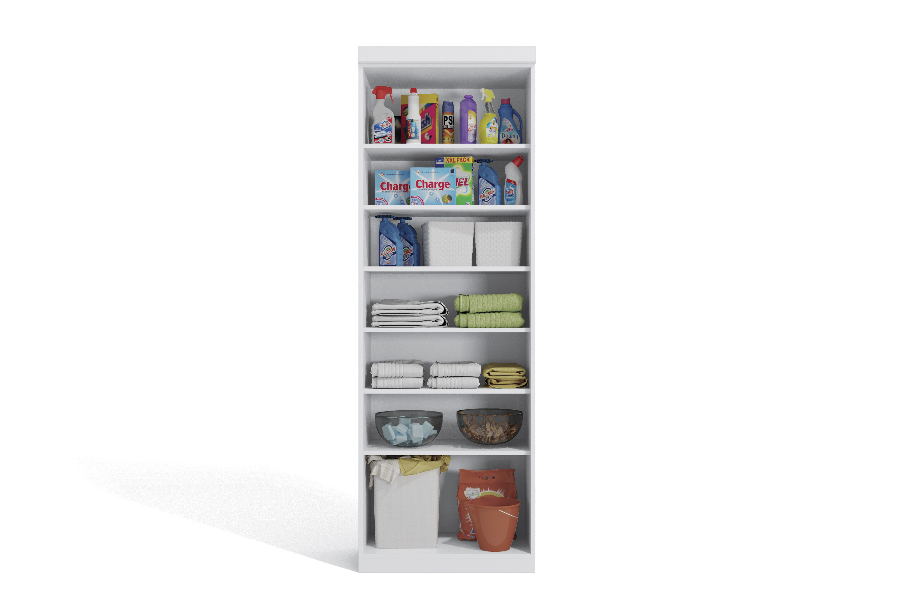 Armário Multiuso Sapateira Kappesberg S4008 6 Prateleiras - Grupo K1