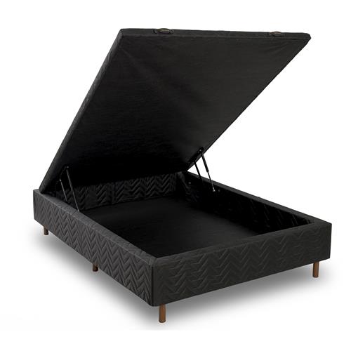 Box Baú Poliester Preto BAU014-138-013