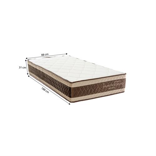 Colchão Inverno/Verão Marrom CMP032-088-165